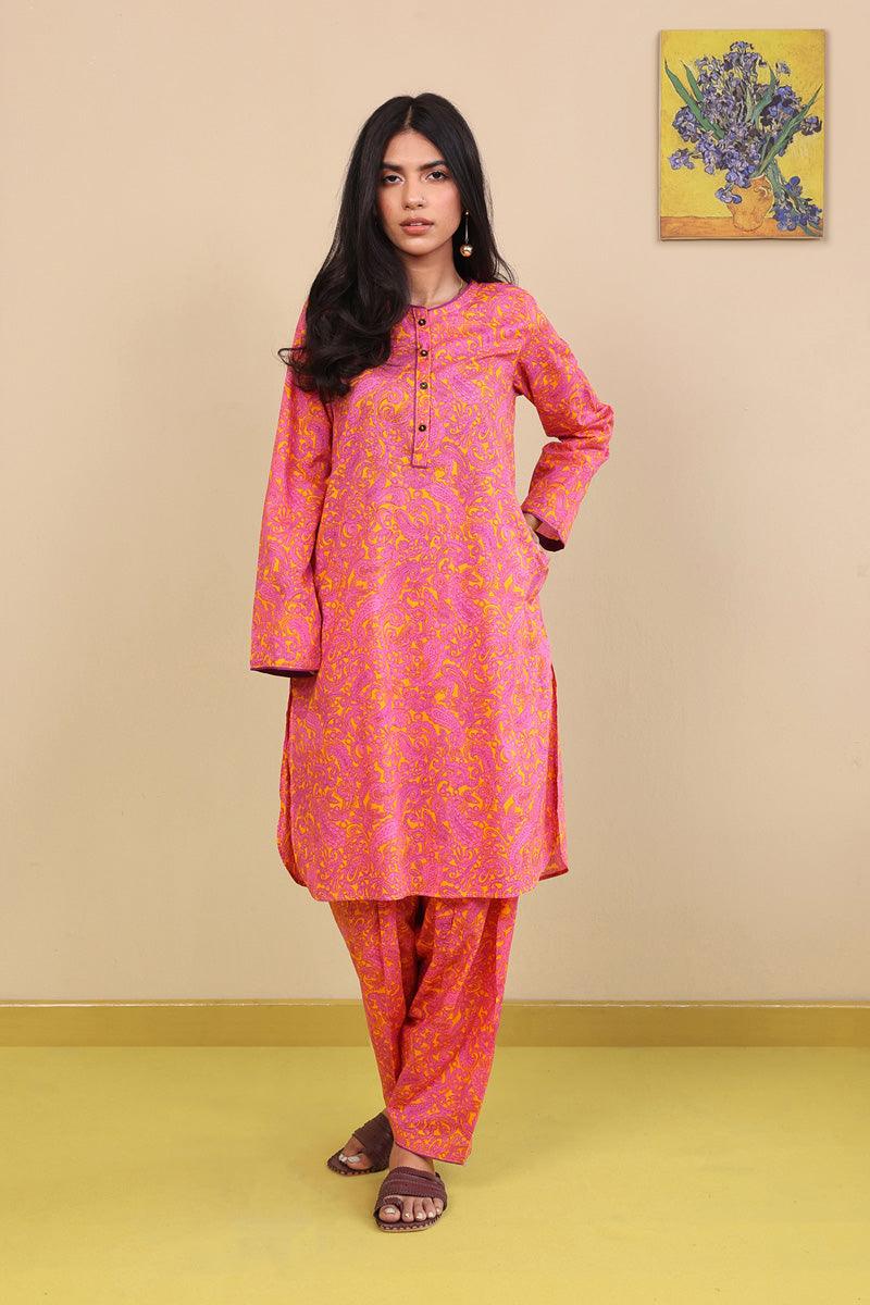 Generation - 2-Piece Keral Sunday Set - Yellow - Voile