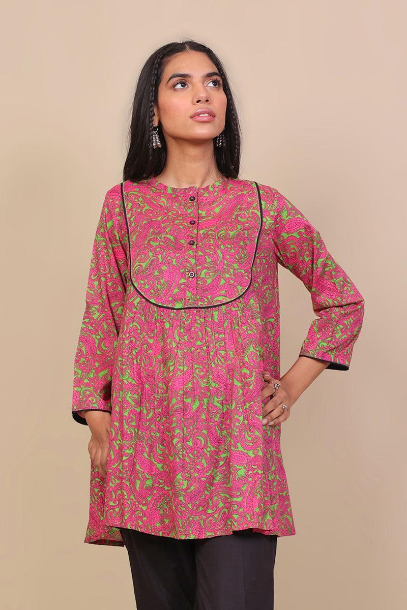 Generation - Keral Top - Pink - Voile