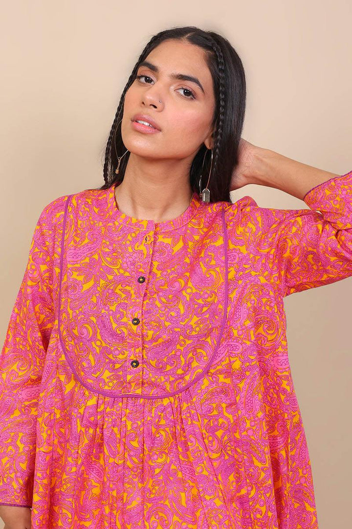 Generation - Keral Top - Yellow - Voile