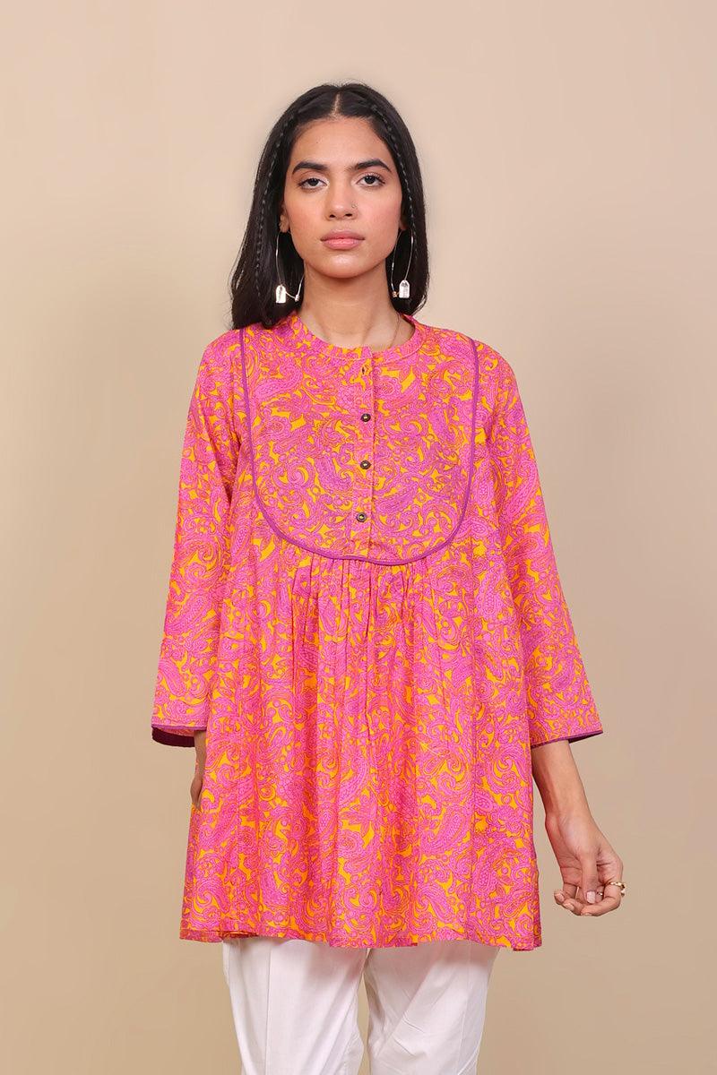 Generation - Keral Top - Yellow - Voile