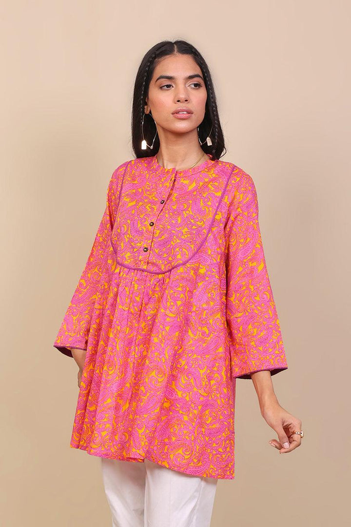 Generation - Keral Top - Yellow - Voile