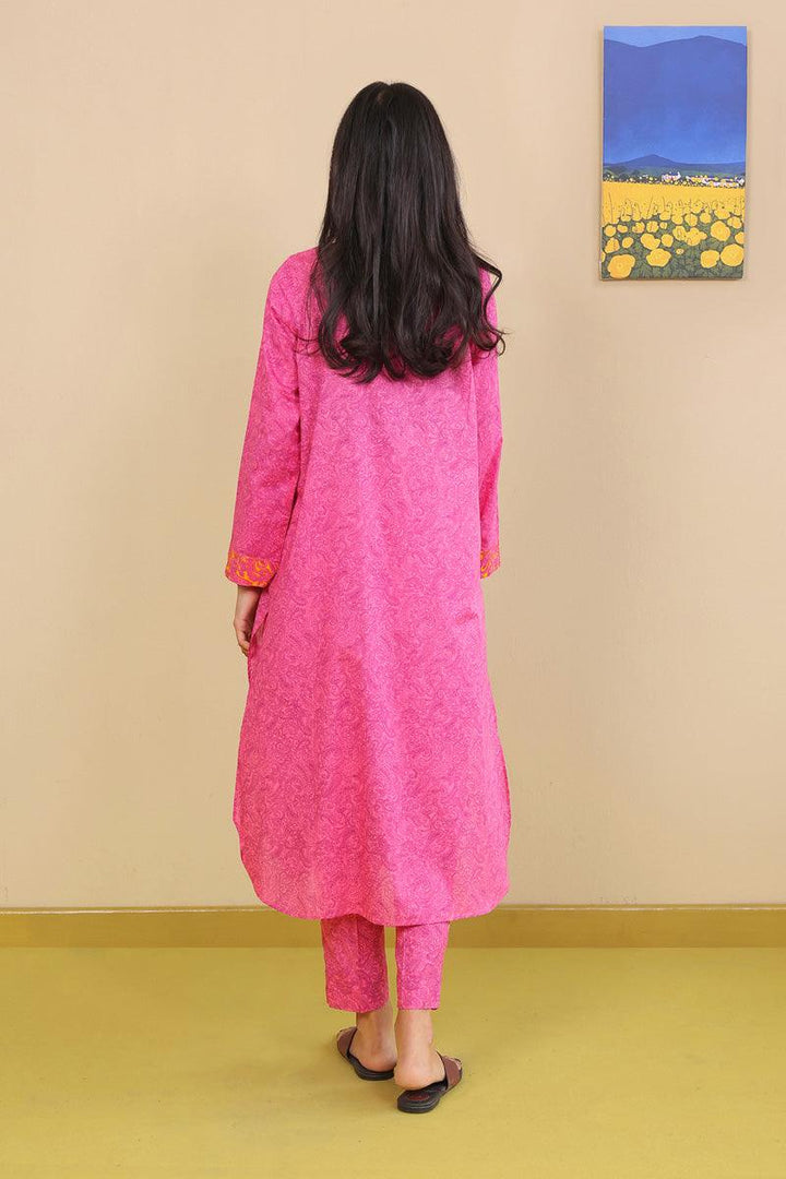 Generation - 2-Piece Keral Mono Set - Pink - Voile