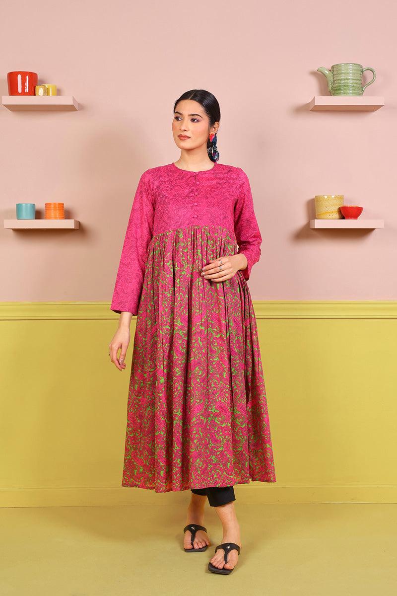 Generation - Keral Dress - Green - Voile