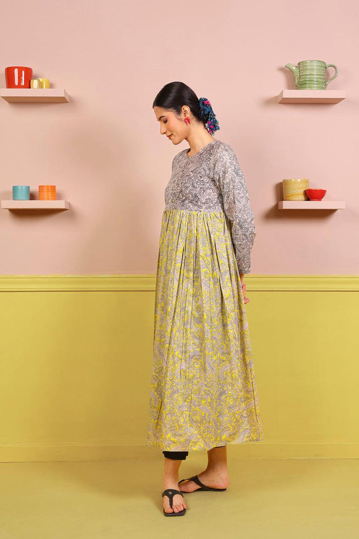 Generation - Keral Dress - Yellow - Voile