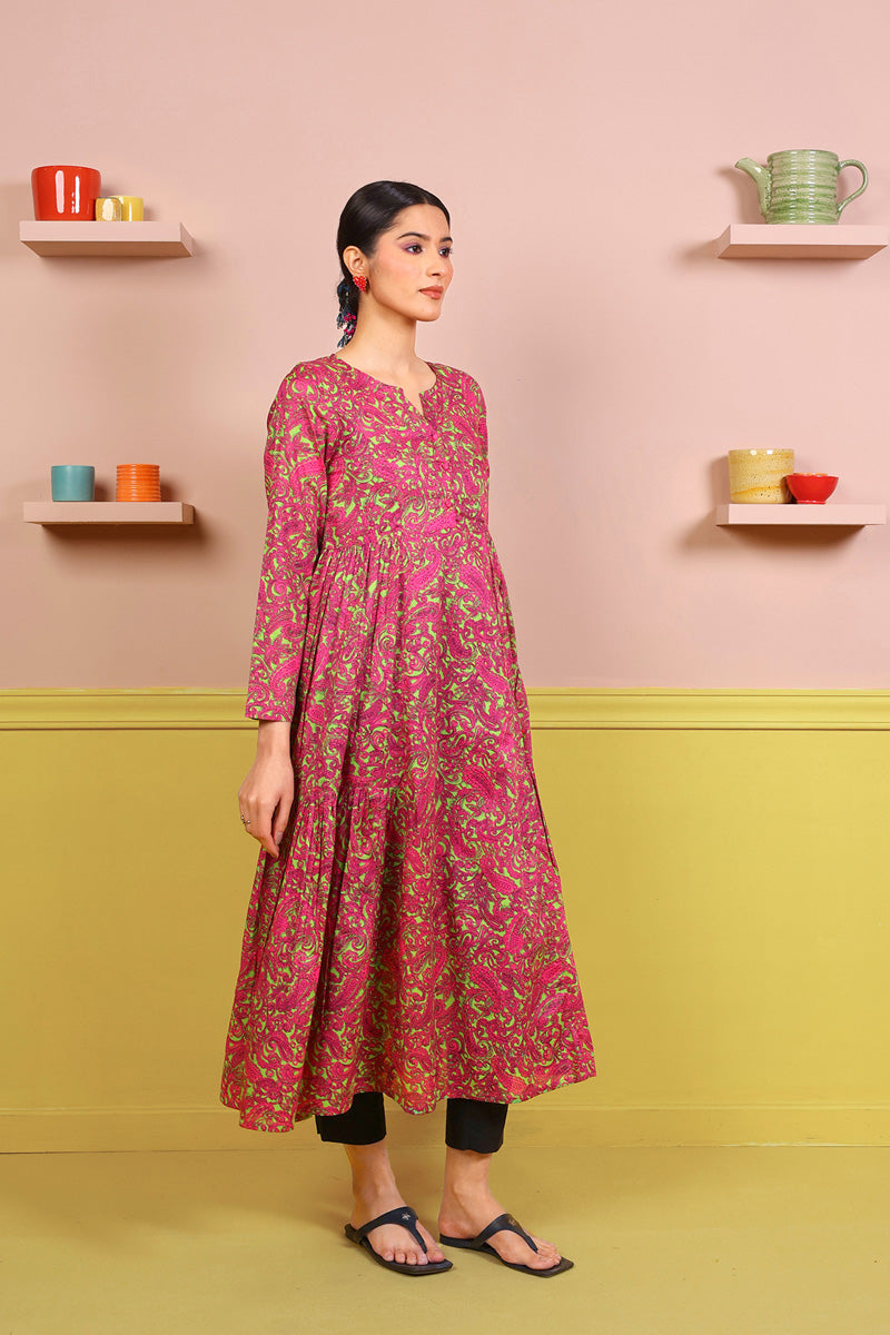 Generation - Keral Dress - Green - Voile