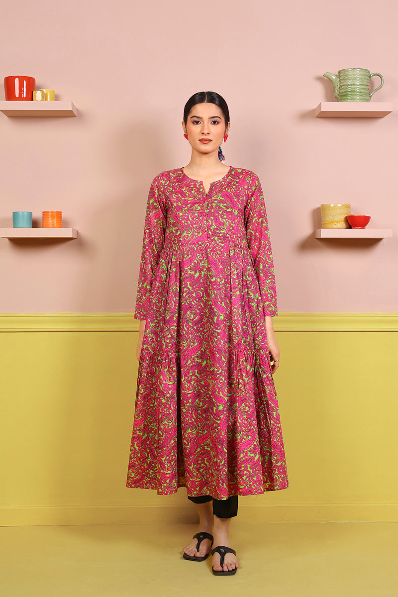 Generation - Keral Dress - Green - Voile
