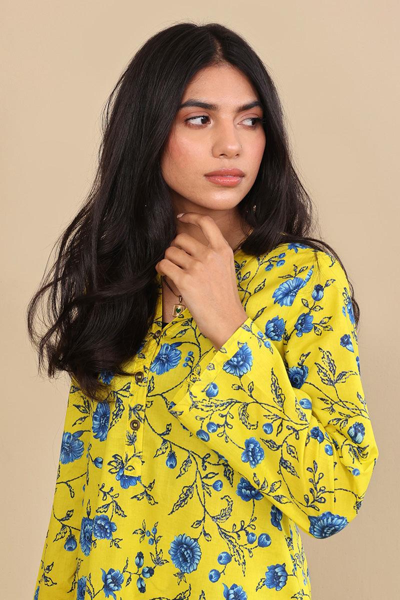 Generation - 2-Piece Marigold Set - Yellow - Voile