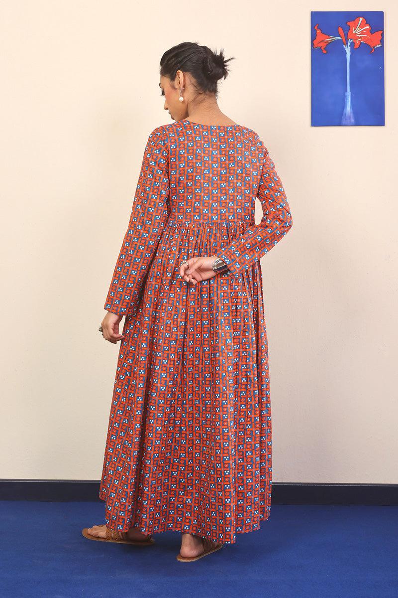Generation - Cloves Flary Dress - Blue - Lawn - 1 Piece