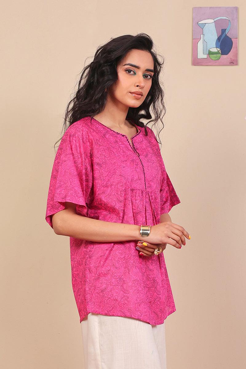 Generation - Keral Tunic - Pink - Voile