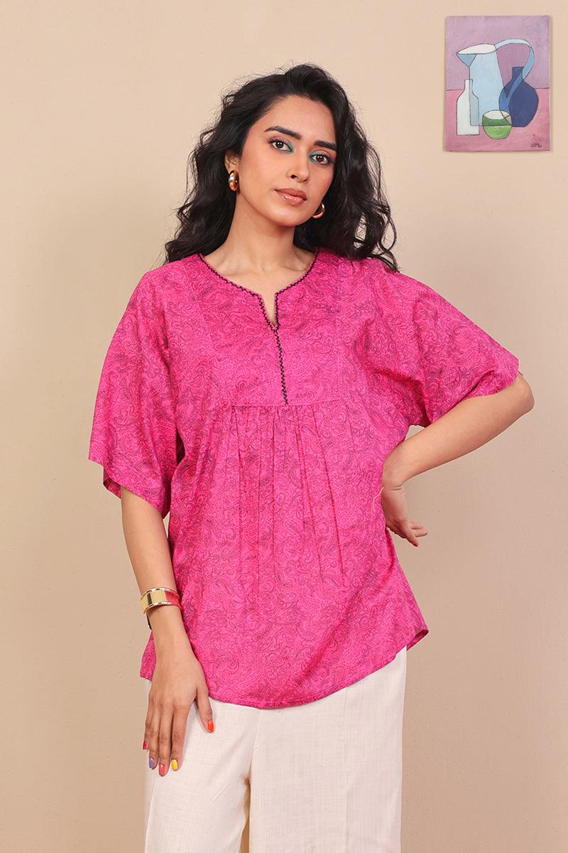 Generation - Keral Tunic - Pink - Voile