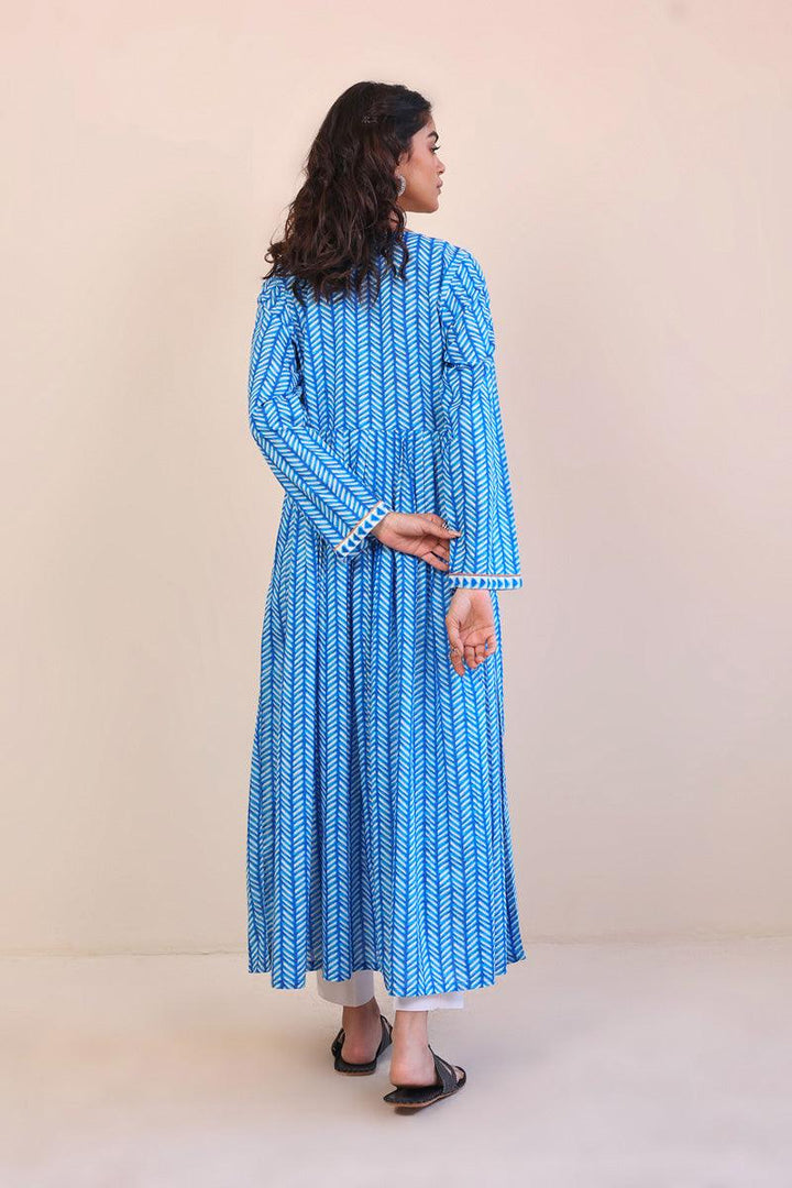 Generation - Tales of the Tribe Dress - Blue - Lawn - 1 Piece