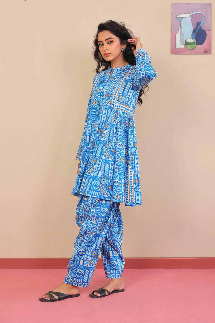 Generation - 2-Piece Tales of The Tribe Set - Blue - Voile