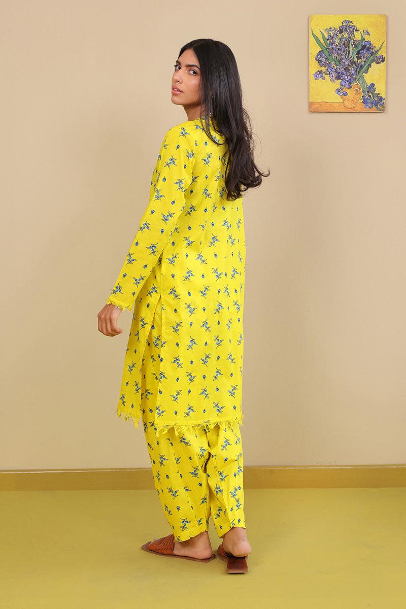 Generation - 2-Piece Marigold Set - Yellow - Voile