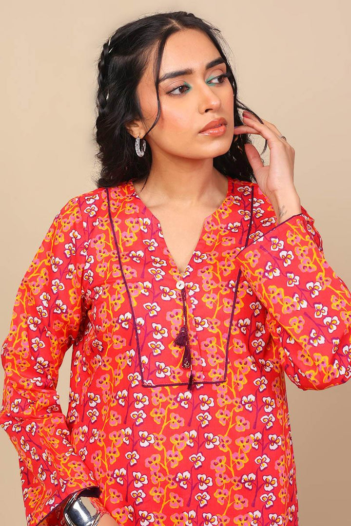 Generation - 2 Piece Cloves Set - Red - Lawn