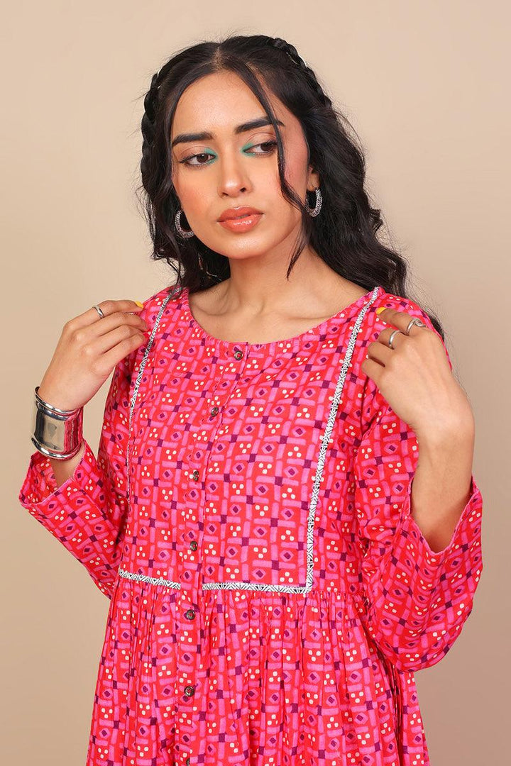 Generation - Cloves Dress - Pink - Lawn - 1 Piece