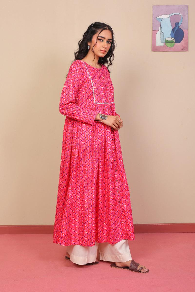 Generation - Cloves Dress - Pink - Lawn - 1 Piece