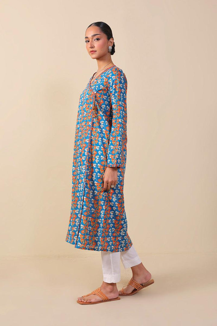 Generation - Cloves Kurta - Blue - Voile