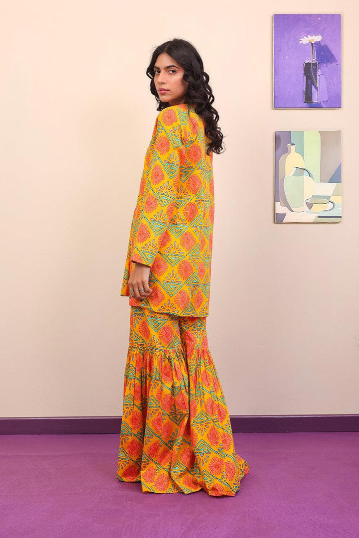 Generation - 2- Piece Kaantha - Mango Yellow - Lawn