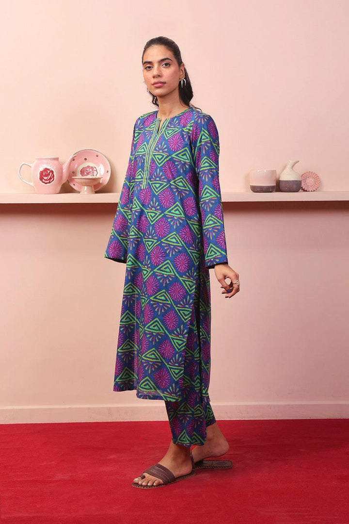 Generation - 2- Piece Kaantha Jungle Pop - Blue - Lawn