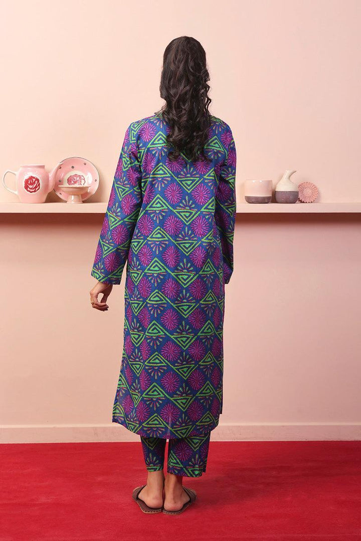 Generation - 2- Piece Kaantha Jungle Pop - Blue - Lawn