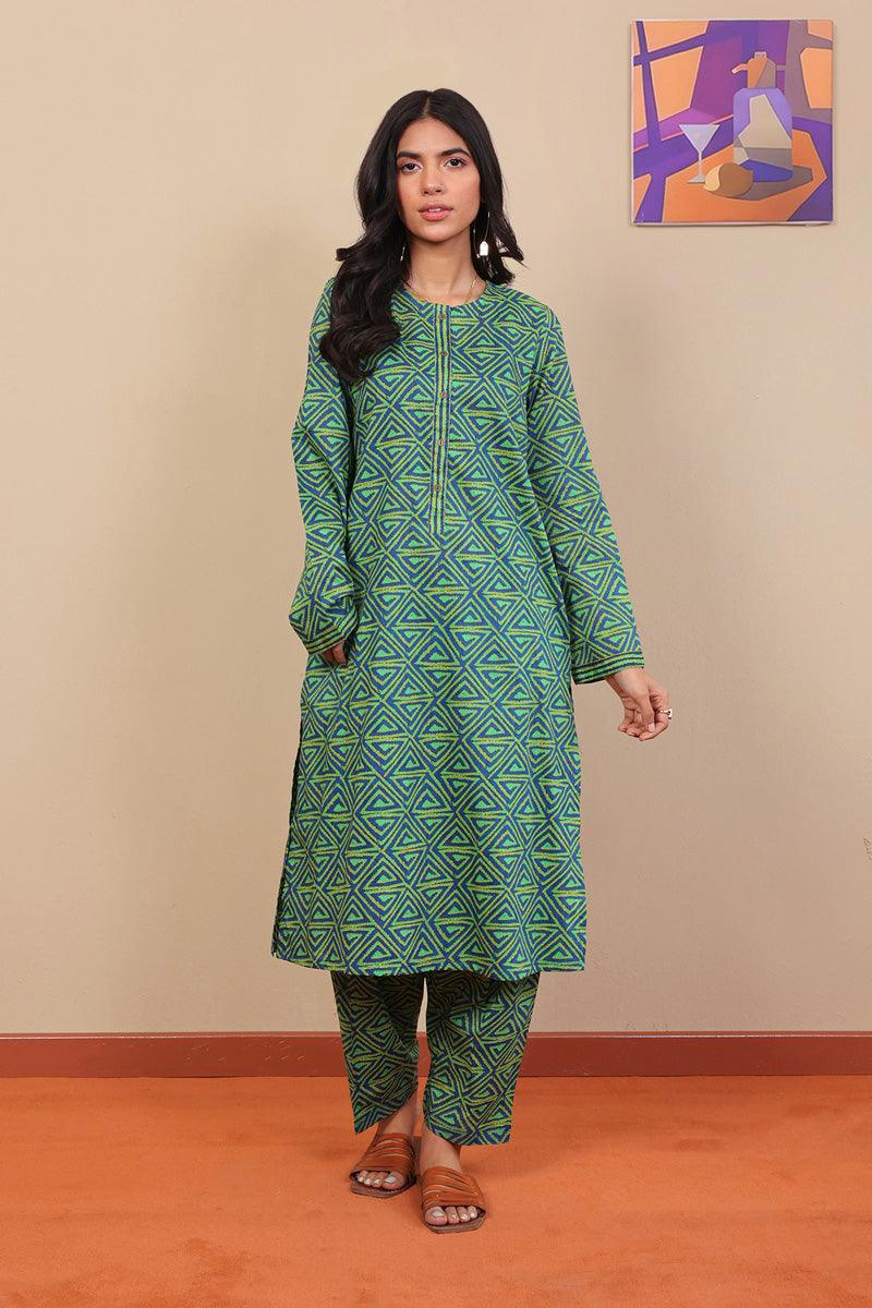 Generation - 2- Piece Kaantha Jungle Pop - Blue - Lawn
