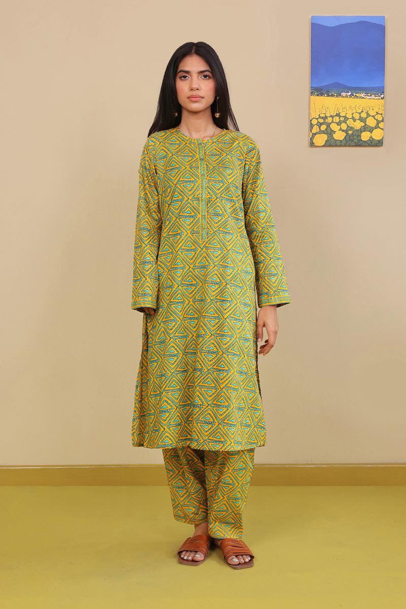 Generation - 2- Piece Kaantha Jungle Pop - Yellow - Lawn