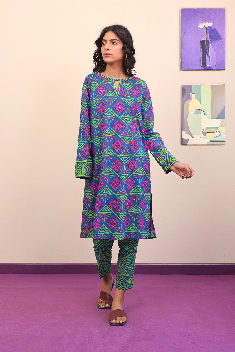 Generation - Kaantha 2 Piece Set - Blue - Lawn