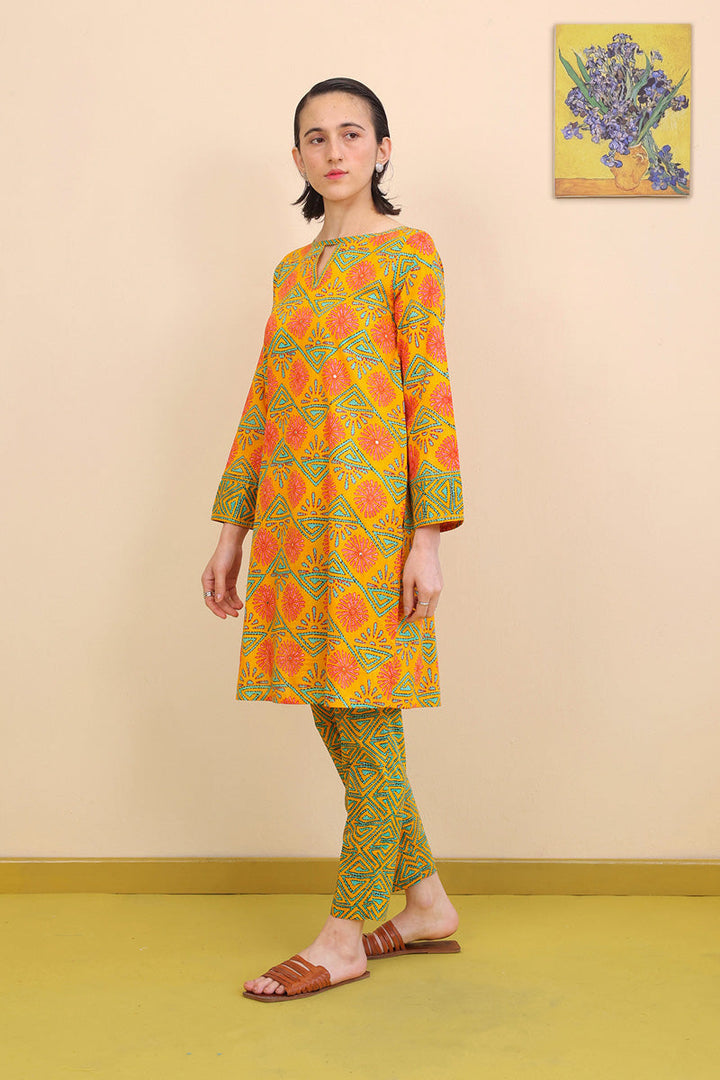 Generation - 2- Piece Kaantha - Mango Yellow - Lawn