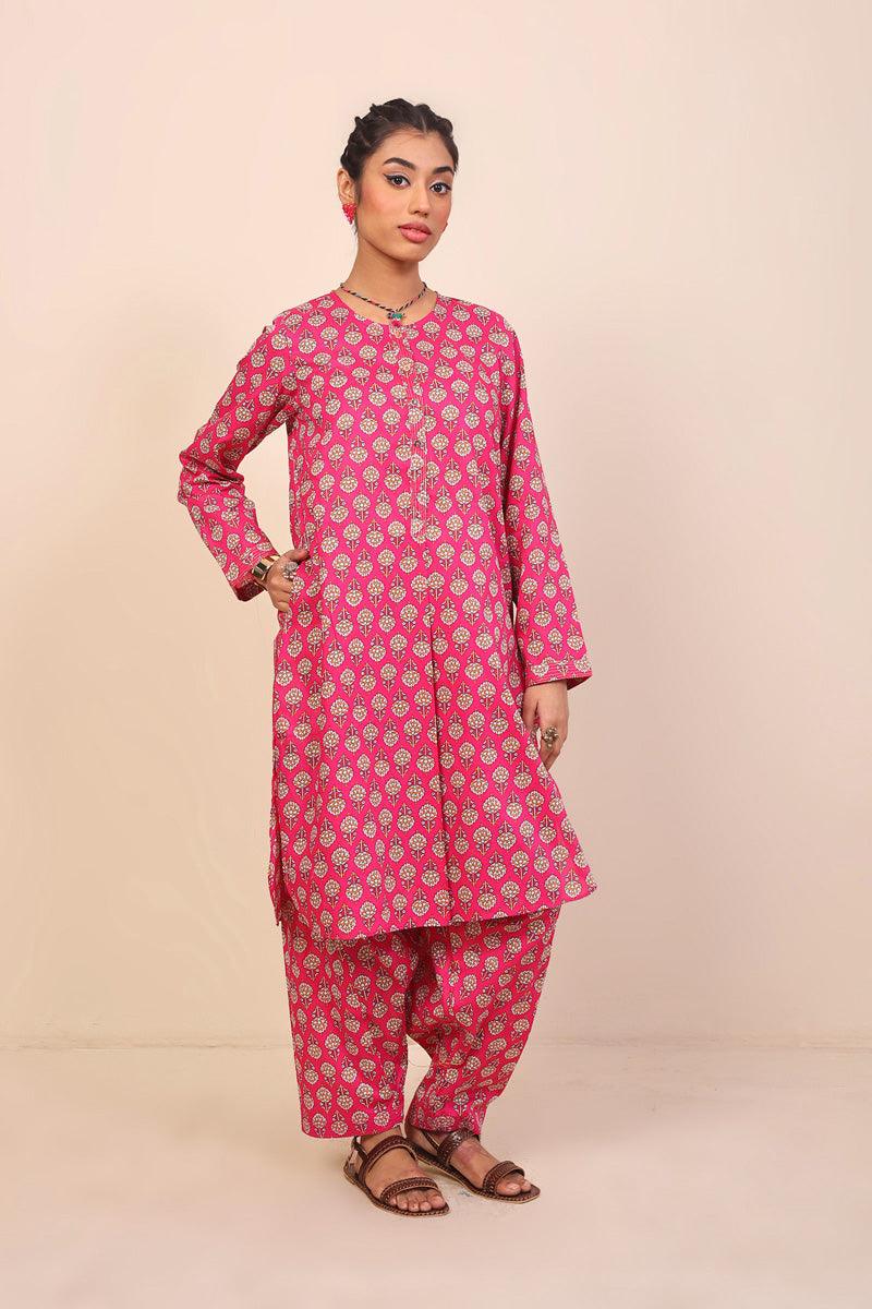 Generation - Buti Matching Set - Pink - Lawn - 2 Piece