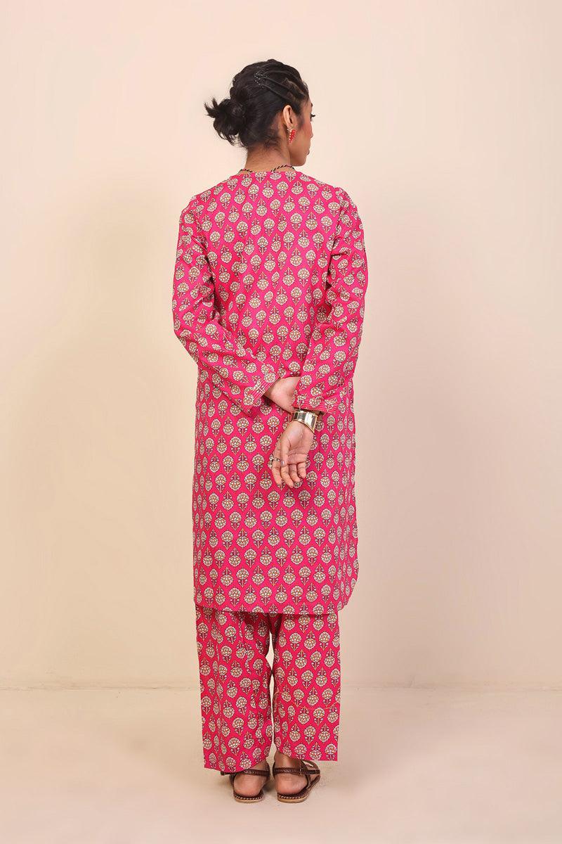 Generation - Buti Matching Set - Pink - Lawn - 2 Piece