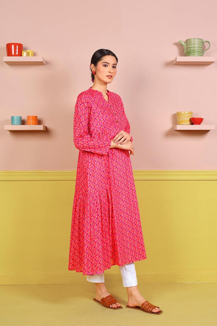 Generation - Cloves Dress - Pink - Voile
