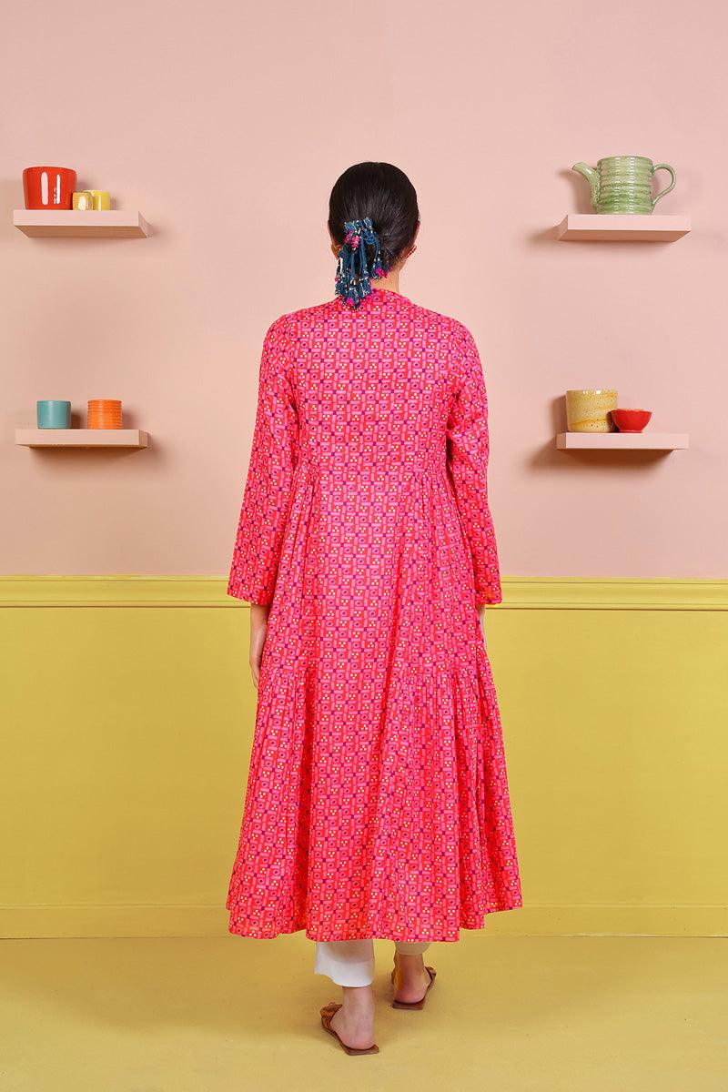 Generation - Cloves Dress - Pink - Voile