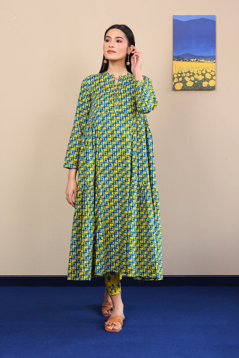 Generation - Cloves Dress - Yellow - Voile