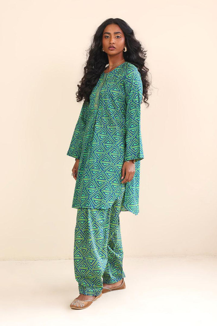 Generation - 2- Piece Kaantha - Blue - Lawn
