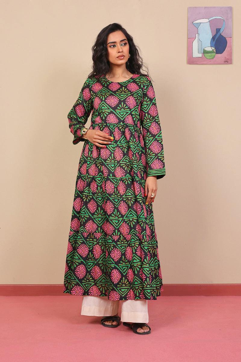 Generation - 1 Piece - Kaantha Artpop Dress - Black - Lawn