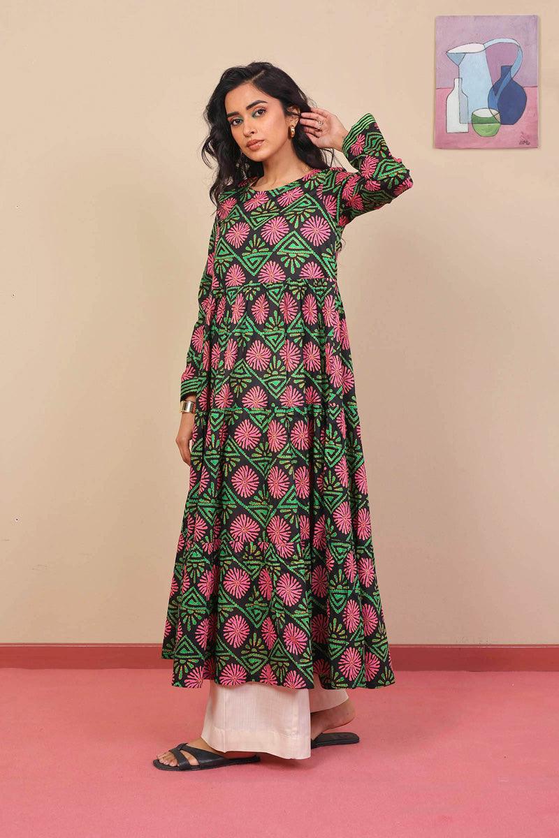 Generation - 1 Piece - Kaantha Artpop Dress - Black - Lawn