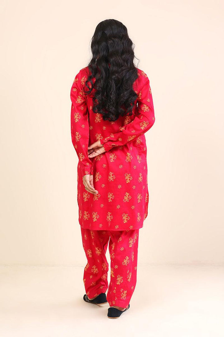 Generation - 2 Piece Tarkashi - Pink  Lawn