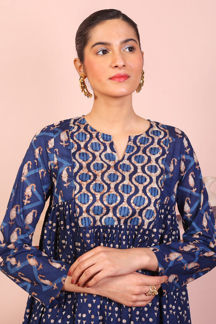 Generation - 2-Piece Neel Set - Navy Blue - Lawn