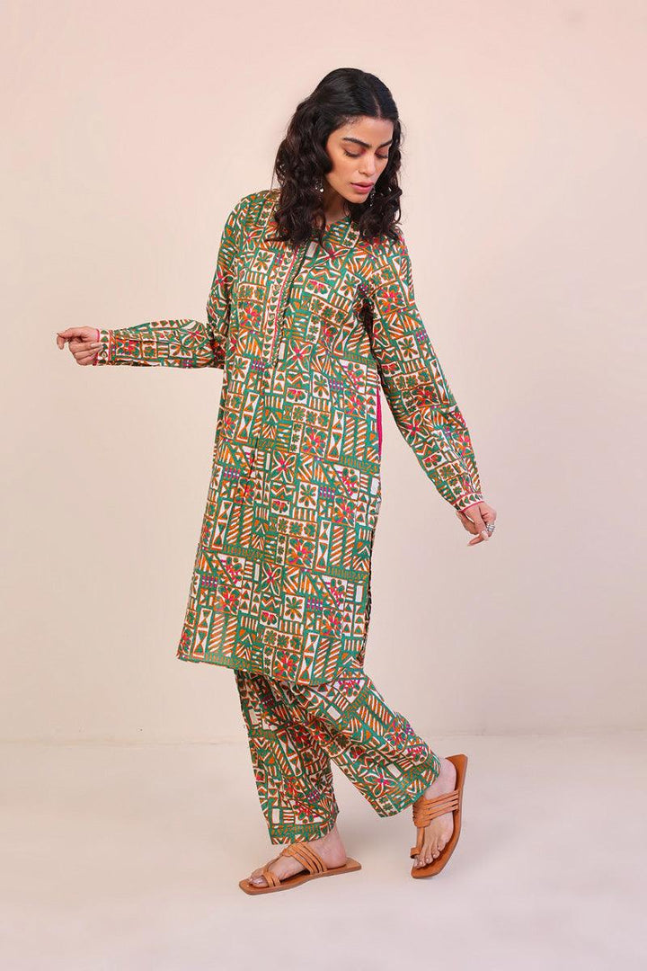 Generation - Tales of the Tribe Printed Set - Green - Lawn - 2 Piece