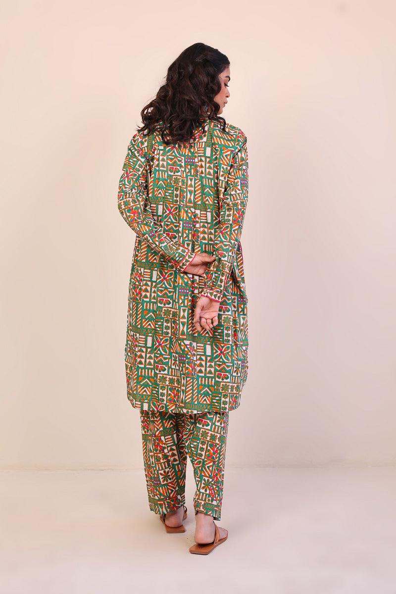 Generation - Tales of the Tribe Printed Set - Green - Lawn - 2 Piece