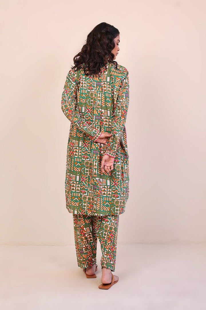 Generation - Tales of the Tribe Printed Set - Green - Lawn - 2 Piece
