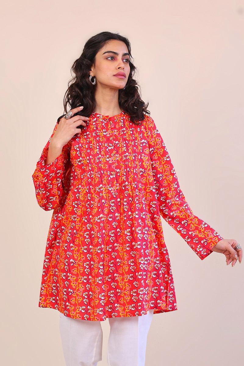 Generation - Cloves Top - Pink - Lawn - 1 Piece