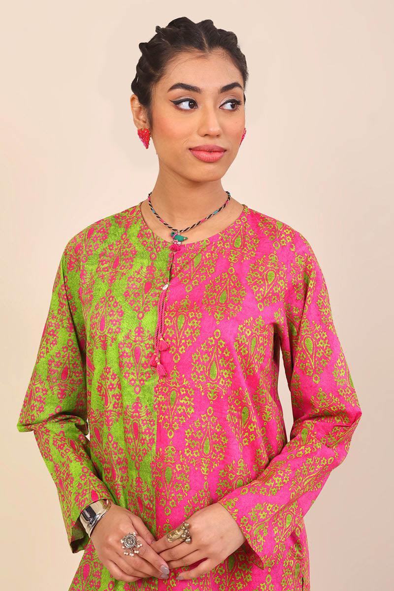 Generation - 2-Piece Thappa Set - Pink - Lawn