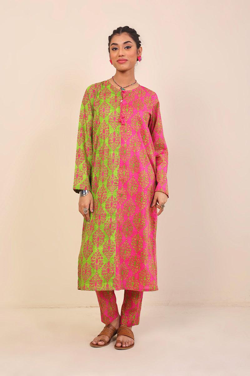 Generation - 2-Piece Thappa Set - Pink - Lawn