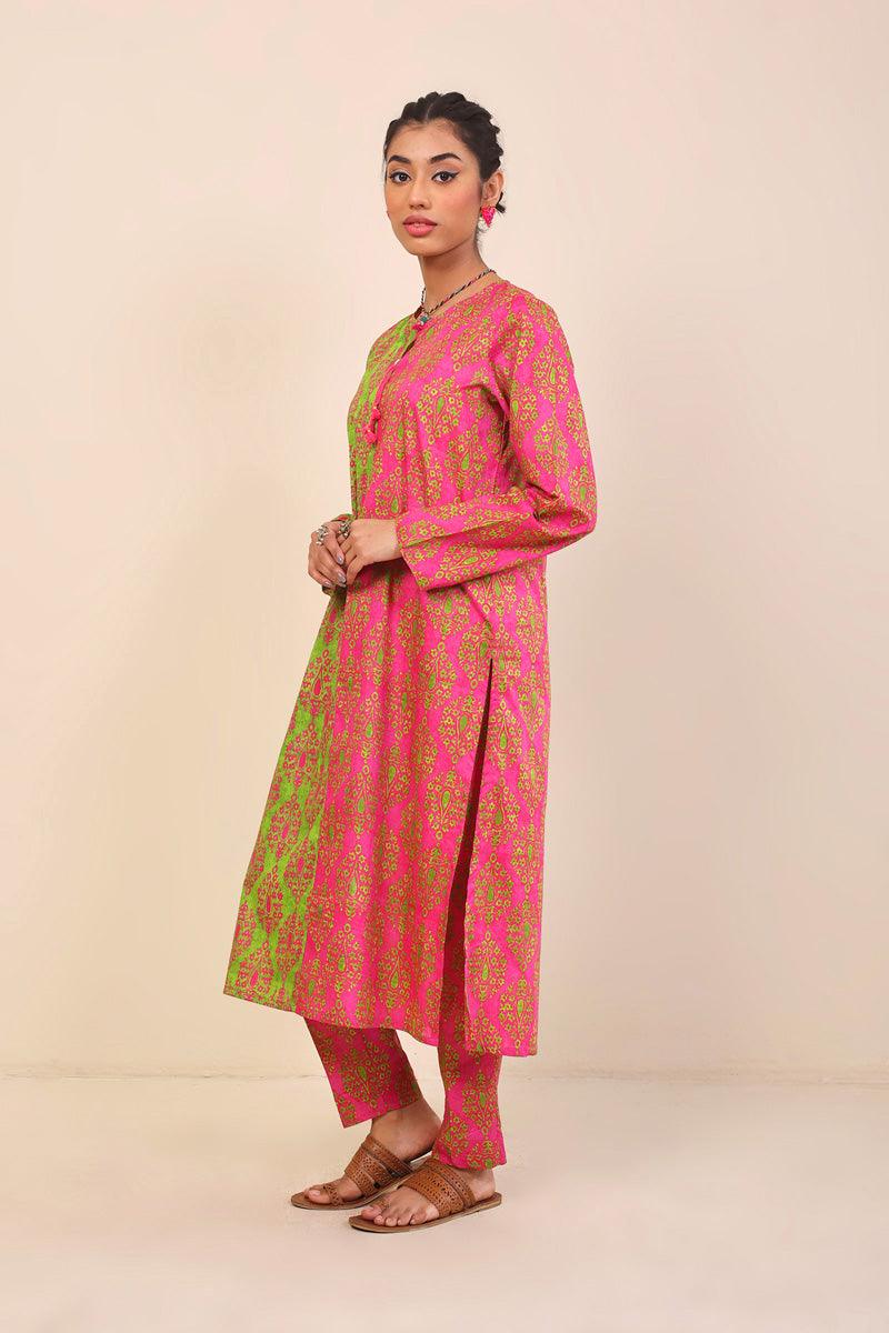 Generation - 2-Piece Thappa Set - Pink - Lawn