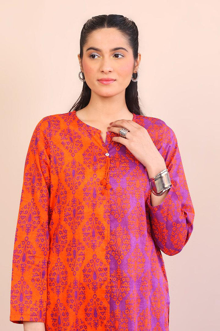 Generation - 2- Piece Thappa Set - Purple - Lawn
