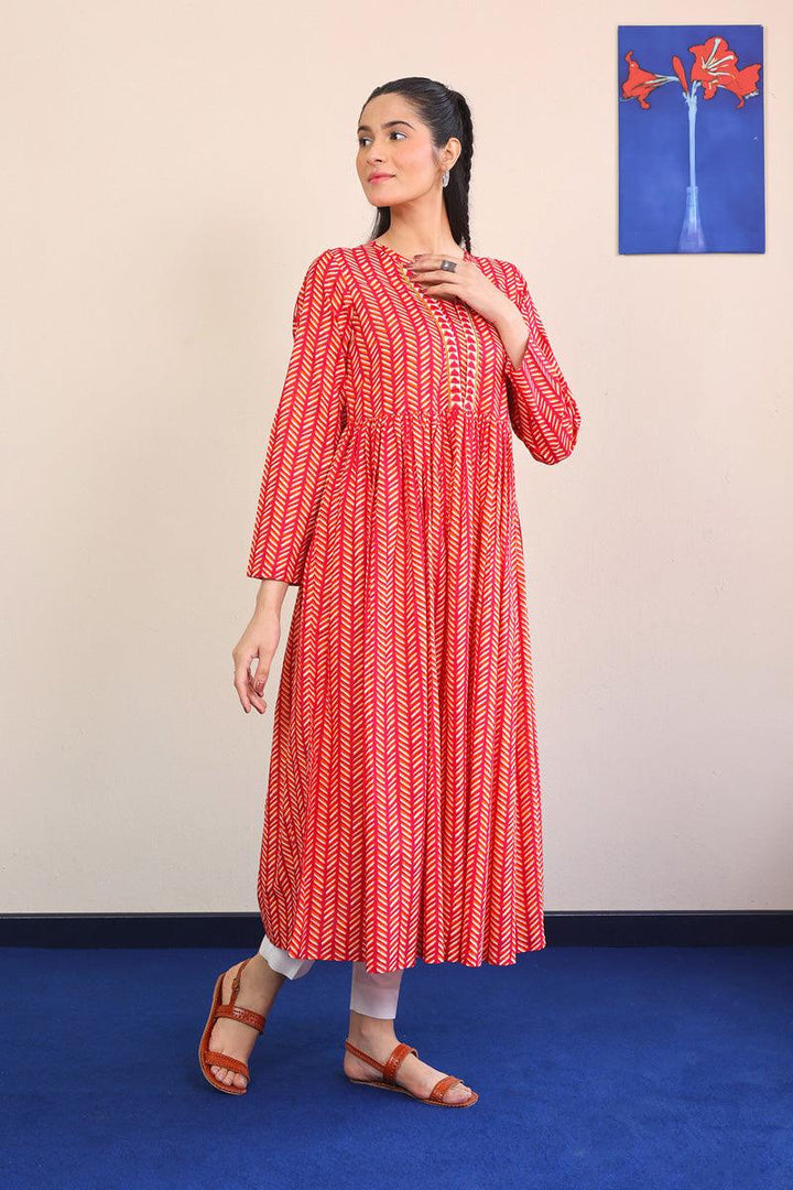 Generation - Tales of The Tribe Dress - Pink - Lawn - 1 Piece