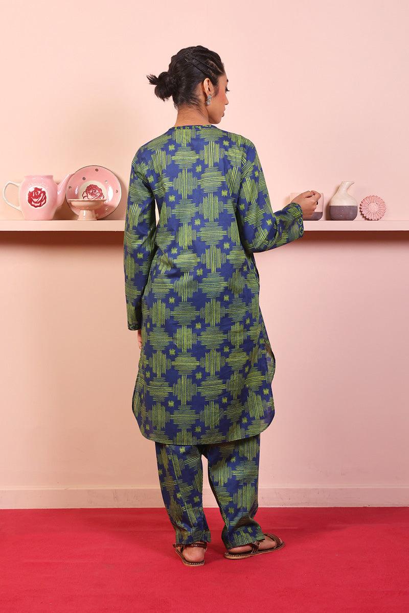 Generation - Ikat 2-Piece - Blue - Lawn