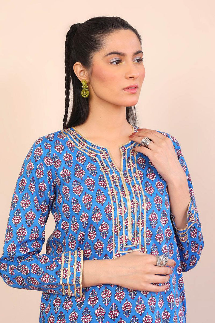 Generation - 2- Piece Buti Set - Blue - Lawn