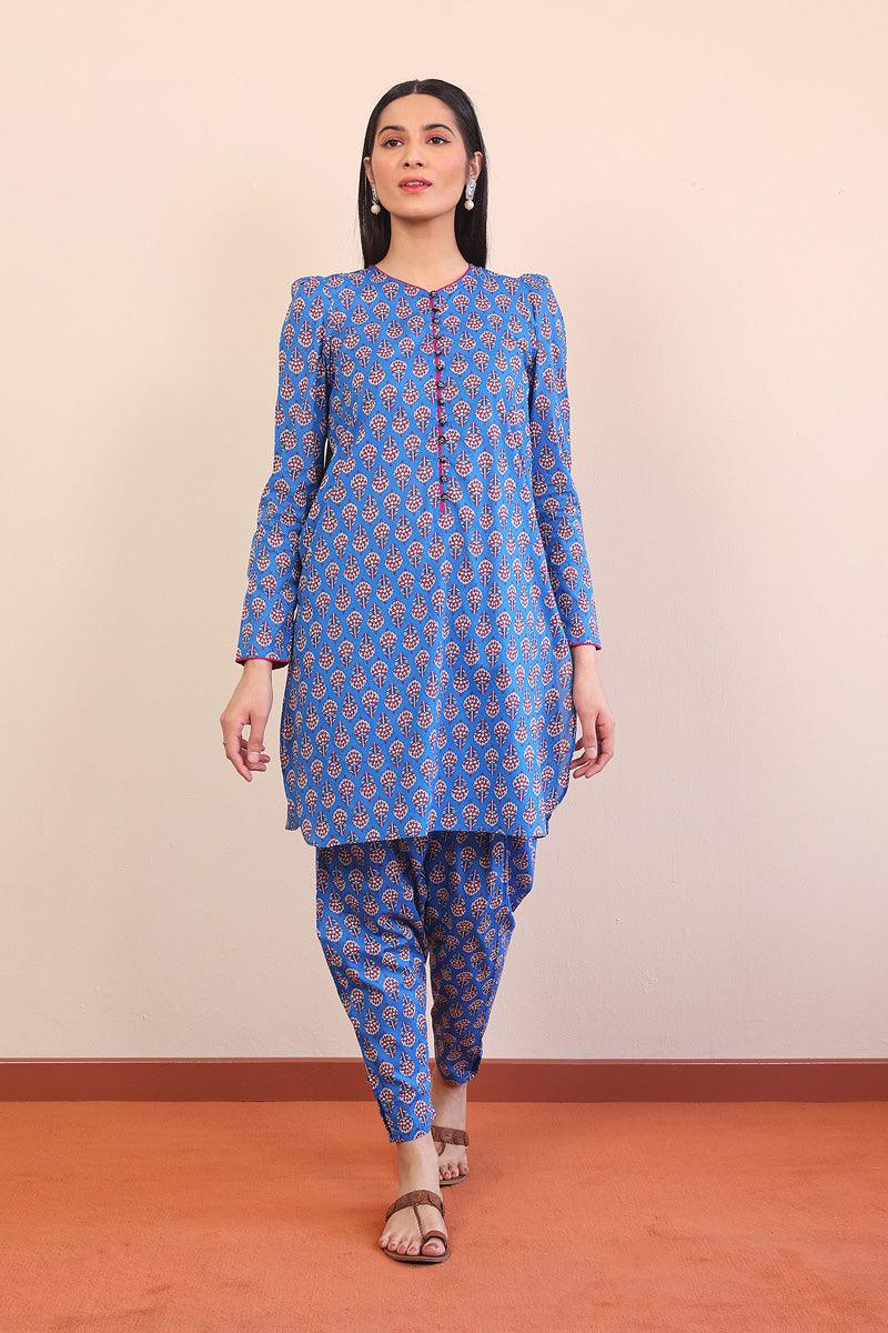 Generation - 2 Piece - Buti Matching Set - Blue - Lawn